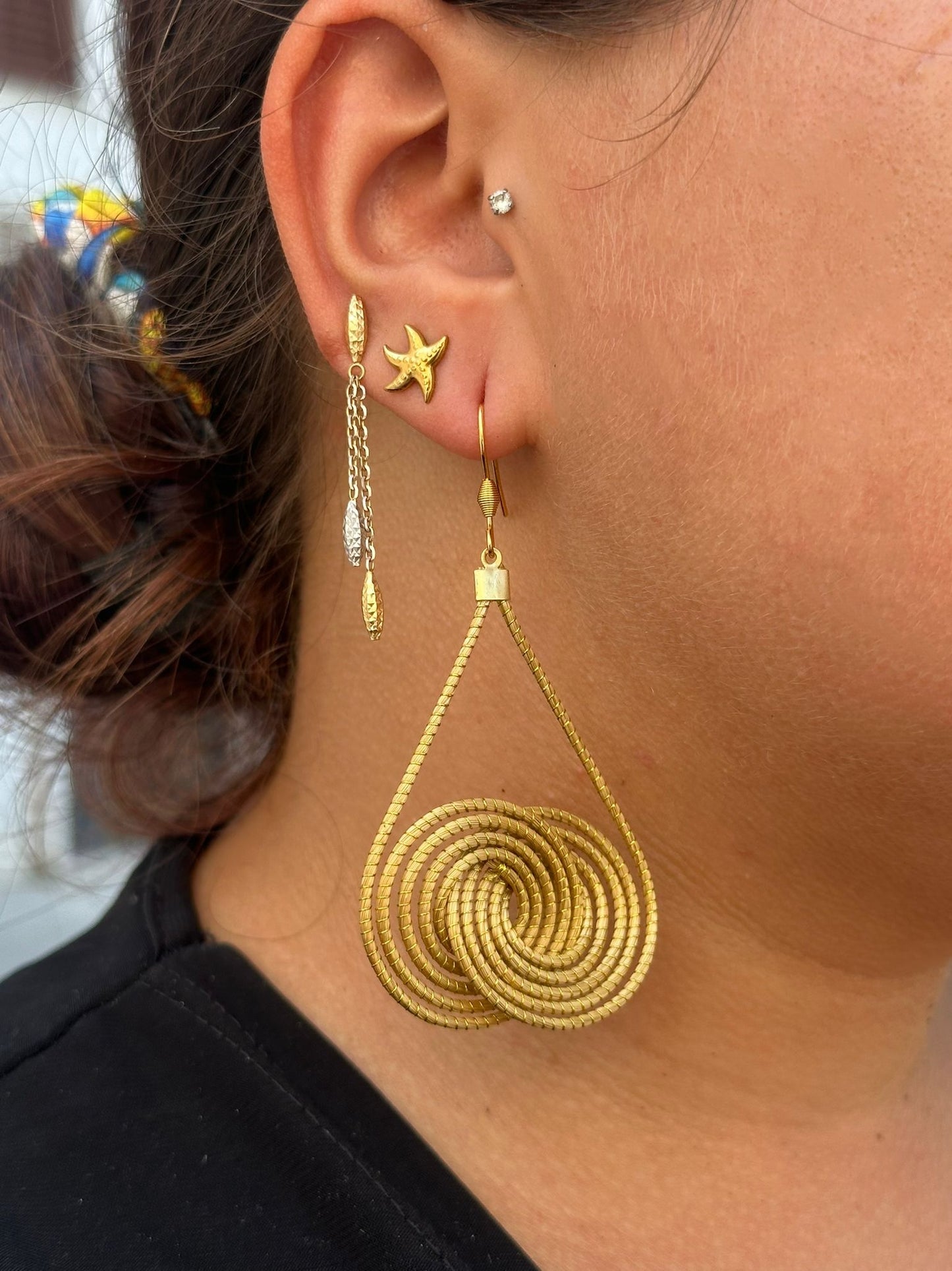 Orecchini "double circle"