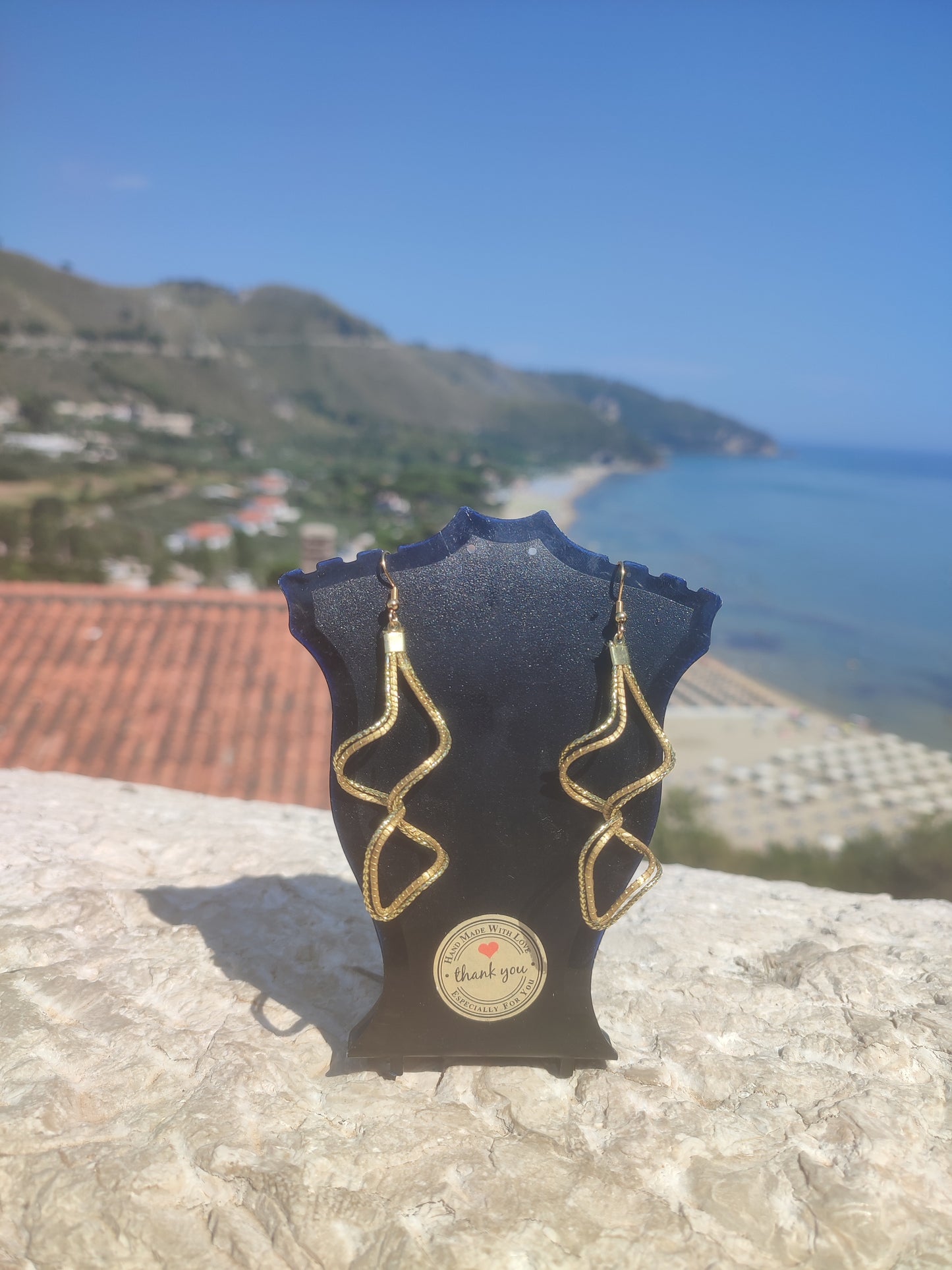 Orecchini "riccio d'oro"