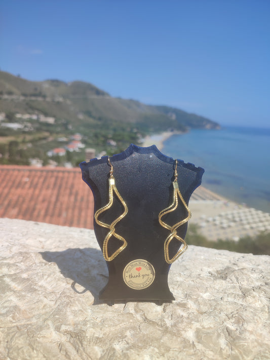 Orecchini "riccio d'oro"